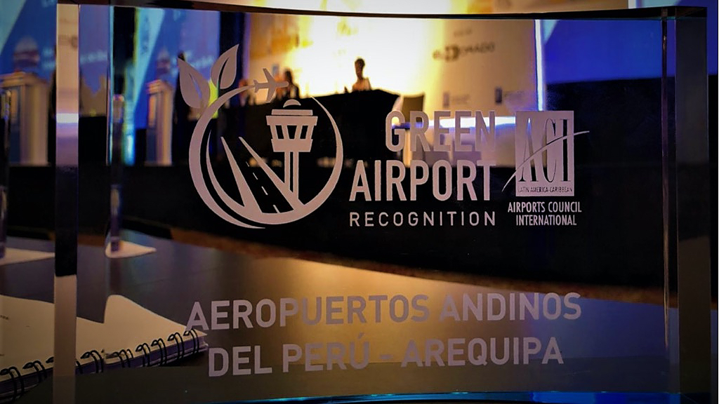 AAP Recibe Reconocimiento Internacional por Programa Autosostenible de Sensibilización Ambiental en Aeropuerto de Arequipa